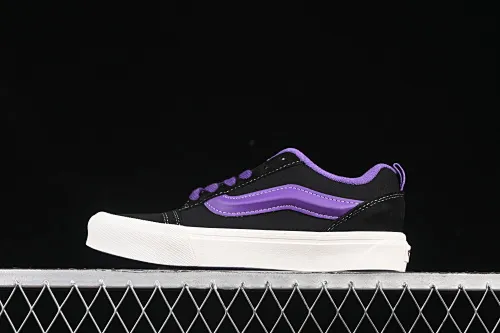 All categories Vans Vans series Vans Low Vans low-top Vans Knu Skool Vans low-top retro casual fat bread shoes VN0009QCBLK
